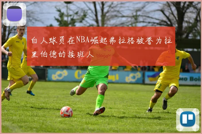 白人球员在NBA崛起弗拉格被誉为拉里伯德的接班人